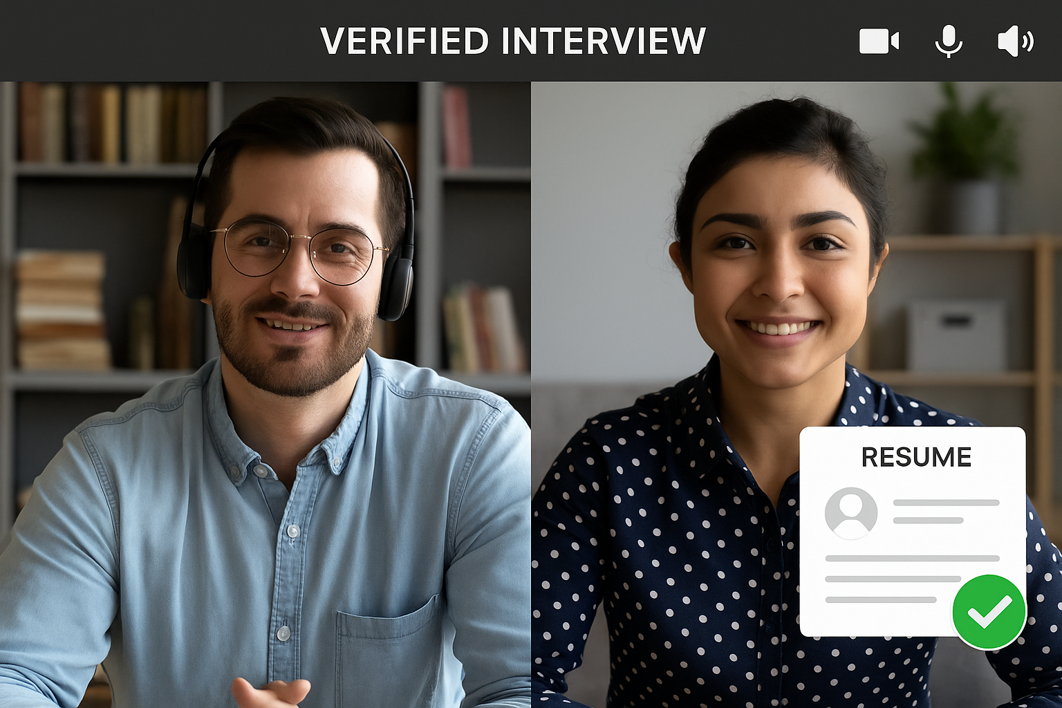 Verified Interview Interface